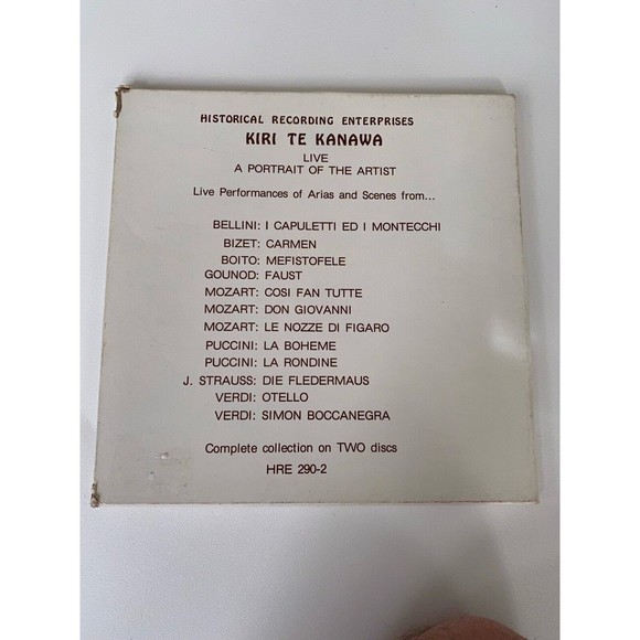Kiri Te Kanawa Live Performances Of Arias 2 LP Set HRE 290-2 EX Portrait Artist - Picture 1 of 10